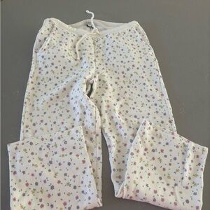 Frankie's Bikinis Pajama Bottoms - Floral White